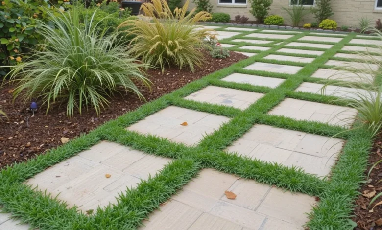 Ground Covers for Pathways and Patios Between Pavers